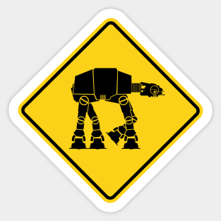 MAY THE 4TH - SCI FI CROSSING Sticker